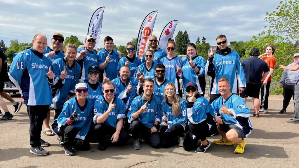 Group photo of team Fabourg du Mascaret members